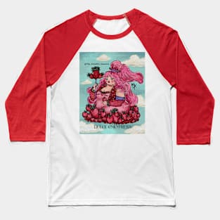 Sweet Strawberry Princess Baseball T-Shirt